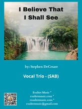 I Believe That I Shall See Vocal Solo & Collections sheet music cover